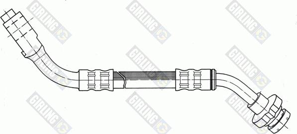 Girling 9003274 - Гальмівний шланг autocars.com.ua