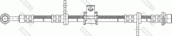 Girling 9004100 - Гальмівний шланг autocars.com.ua