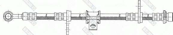 Girling 9004101 - Гальмівний шланг autocars.com.ua