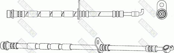 Girling 90041145 - Гальмівний шланг autocars.com.ua