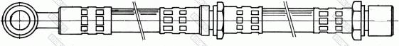 Girling 9004119 - Гальмівний шланг autocars.com.ua