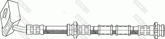 Girling 9004130 - Тормозной шланг avtokuzovplus.com.ua