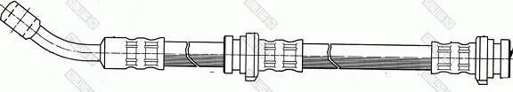 Girling 9004160 - Гальмівний шланг autocars.com.ua