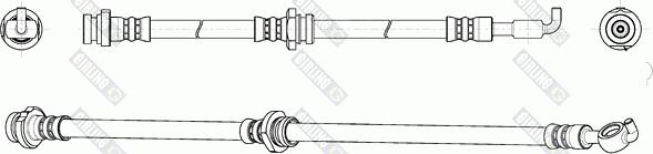 Girling 9004163 - Гальмівний шланг autocars.com.ua