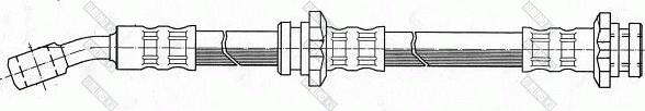 Girling 9004198 - Гальмівний шланг autocars.com.ua