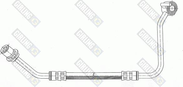 Girling 9004231 - Тормозной шланг autodnr.net