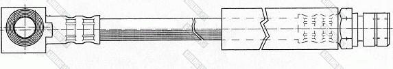 Girling 9004244 - Тормозной шланг avtokuzovplus.com.ua