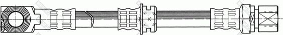 Girling 9004295 - Тормозной шланг avtokuzovplus.com.ua