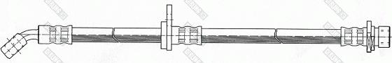 Girling 9004394 - Гальмівний шланг autocars.com.ua