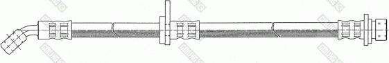 Girling 9004395 - Гальмівний шланг autocars.com.ua