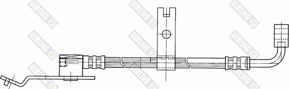 Girling 9004402 - Тормозной шланг autodnr.net