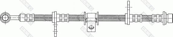 Girling 9004404 - Тормозной шланг avtokuzovplus.com.ua