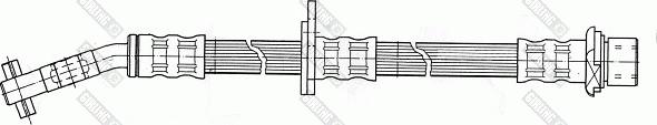 Girling 9004407 - Гальмівний шланг autocars.com.ua