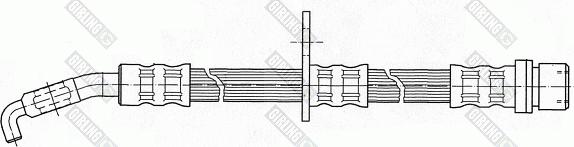 Girling 9004412 - Тормозной шланг autodnr.net