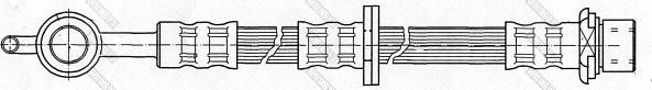 Girling 9004501 - Гальмівний шланг autocars.com.ua