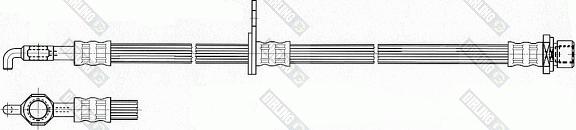 Girling 9004534 - Тормозной шланг avtokuzovplus.com.ua