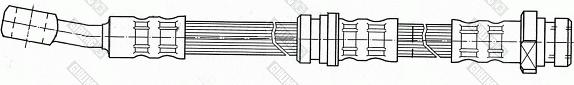 Girling 9004612 - Гальмівний шланг autocars.com.ua