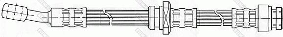 Girling 9004682 - Гальмівний шланг autocars.com.ua