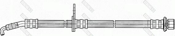 Girling 9004686 - Гальмівний шланг autocars.com.ua