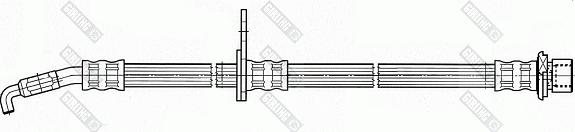 Girling 9004687 - Гальмівний шланг autocars.com.ua