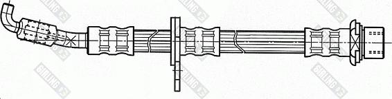 Girling 9004694 - Гальмівний шланг autocars.com.ua