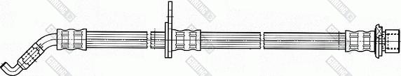 Girling 9004909 - Гальмівний шланг autocars.com.ua