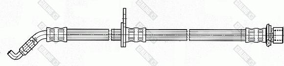 Girling 9004910 - Гальмівний шланг autocars.com.ua