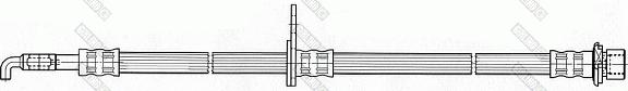 Girling 9004924 - Гальмівний шланг autocars.com.ua