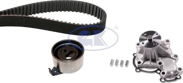 GK K987131A - Водяний насос + комплект зубчатого ременя autocars.com.ua