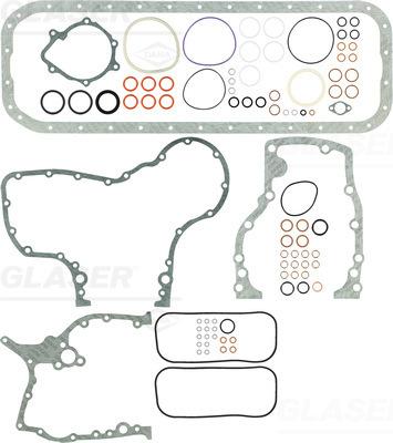 Glaser B32126-00 - Комплект прокладок, блок-картер двигуна autocars.com.ua