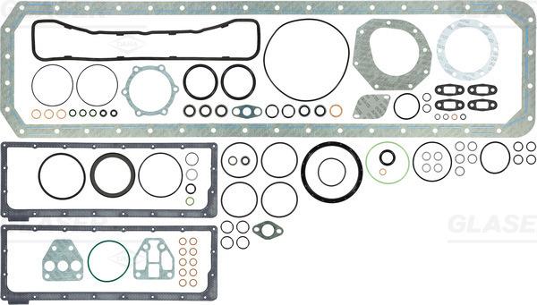 Glaser B37152-00 - Комплект прокладок, блок-картер двигуна autocars.com.ua