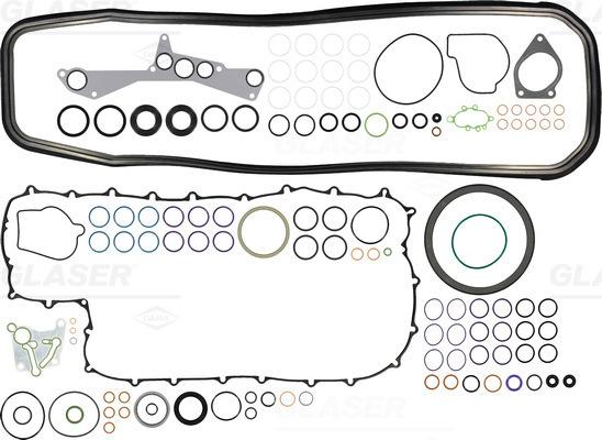 Glaser B38461-00 - Комплект прокладок, блок-картер двигуна autocars.com.ua