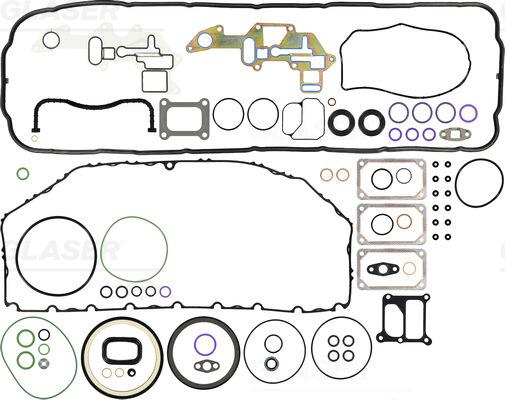 Glaser B38572-00 - Комплект прокладок, блок-картер двигуна autocars.com.ua