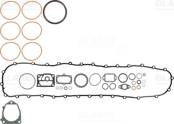 Glaser B38699-00 - Комплект прокладок, блок-картер двигуна autocars.com.ua