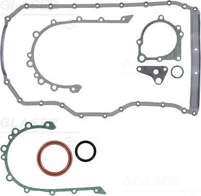 Glaser B82483-00 - Комплект прокладок, блок-картер двигуна autocars.com.ua
