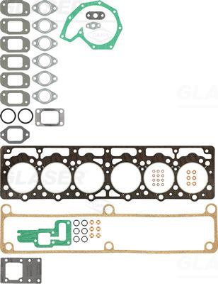 Glaser D32108-00 - Комплект прокладок, головка циліндра autocars.com.ua