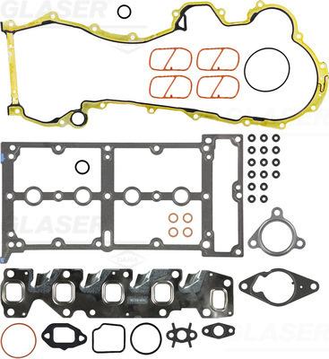 Glaser D37062-01 - Комплект прокладок, головка цилиндра autodnr.net