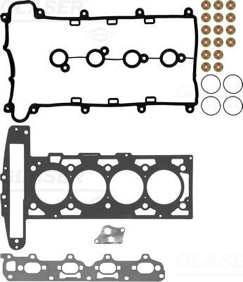 Glaser D37071-00 - Комплект прокладок, головка циліндра autocars.com.ua