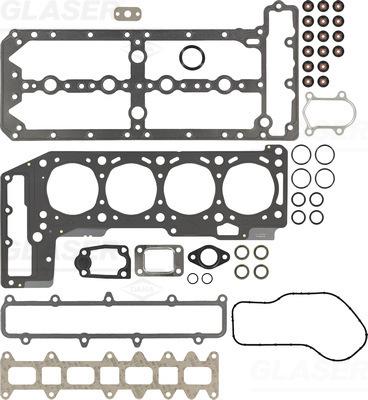 Glaser D37073-00 - Комплект прокладок, головка циліндра autocars.com.ua