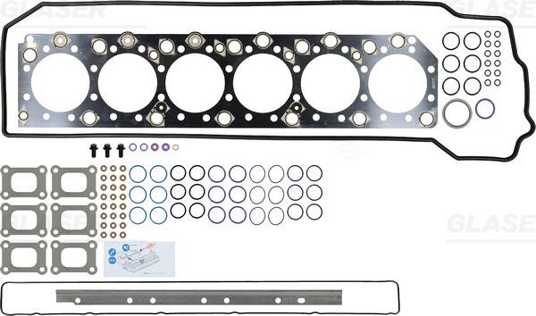 Glaser D37165-00 - Комплект прокладок, головка циліндра autocars.com.ua