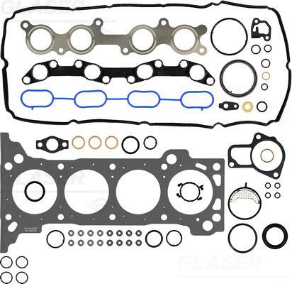 Glaser D38251-00 - Комплект прокладок, головка циліндра autocars.com.ua