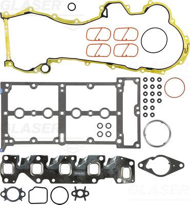 Glaser D38343-00 - Комплект прокладок, головка циліндра autocars.com.ua