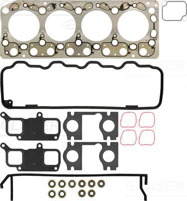 Glaser D38402-10 - Комплект прокладок, головка циліндра autocars.com.ua