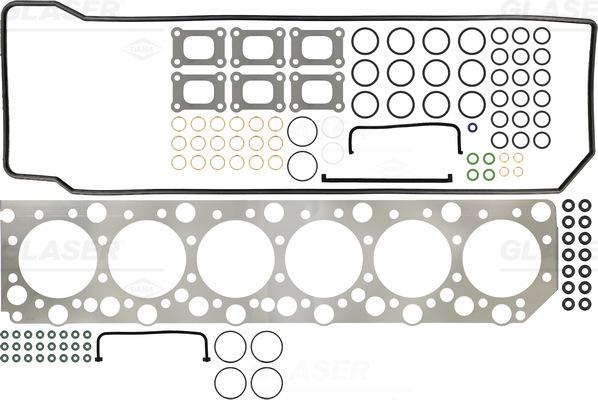 Glaser D38417-00 - Комплект прокладок, головка циліндра autocars.com.ua