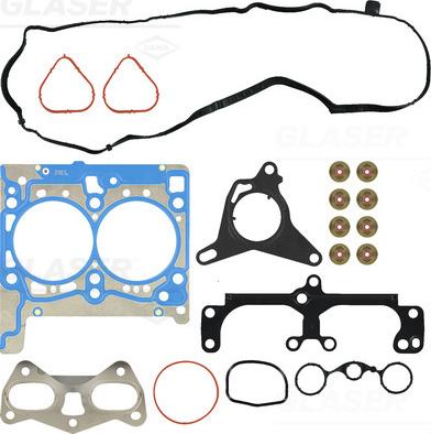 Glaser D38703-01 - Комплект прокладок, головка циліндра autocars.com.ua