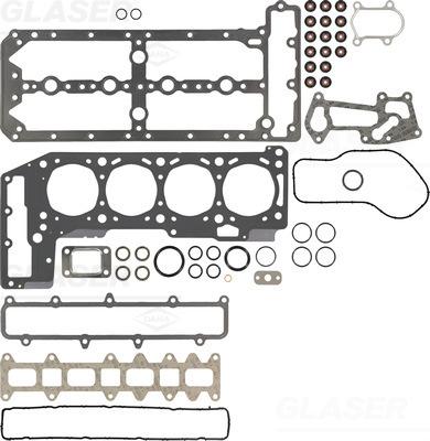 Glaser D38748-00 - Комплект прокладок, головка циліндра autocars.com.ua