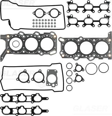 Glaser D40088-00 - Комплект прокладок, головка циліндра autocars.com.ua