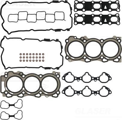 Glaser D40092-00 - Комплект прокладок, головка циліндра autocars.com.ua