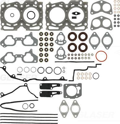 Glaser D40313-00 - Комплект прокладок, головка циліндра autocars.com.ua