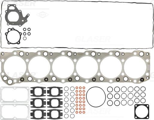 Glaser D40538-01 - Комплект прокладок, головка цилиндра avtokuzovplus.com.ua